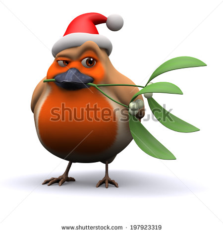 Like Or Share Penguin With Red Santa Hat Vector Clip Art Free Vector    