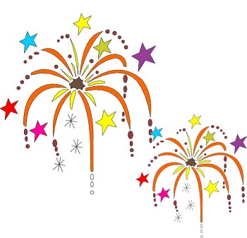 New Year   4 10 07 28a   Classroom Clipart