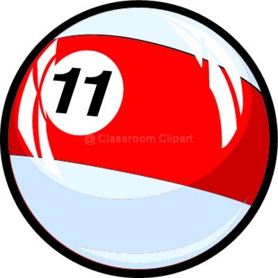 Numbers   Eleven   Classroom Clipart