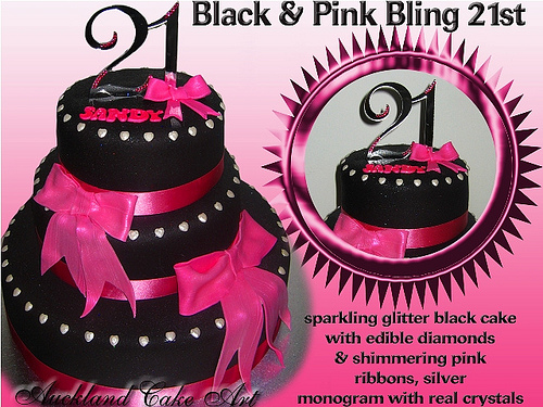 Pin Pink Amp Girly Shoe Themed 21st Birthday Cake On Pinterest Rss