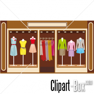 Related Front Fashion Shop Cliparts  
