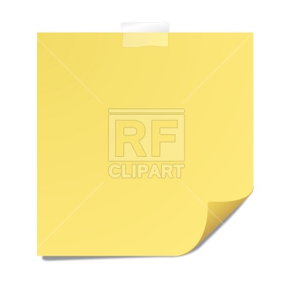 Reminder Note Download Royalty Free Vector Clipart  Eps