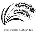 Rice Plant Clipart Hand Drawn Rice