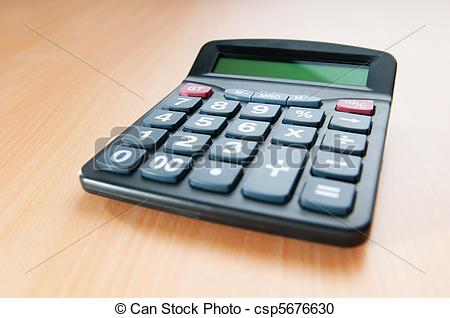 Stock Photo   Business Concept With Accounting Calculator   Stock    