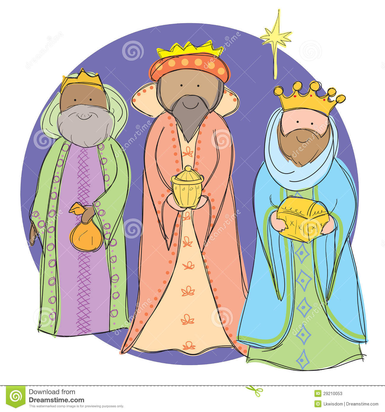 Three Wise Men Gifts Clipart 3 Wise Men Stock Photos