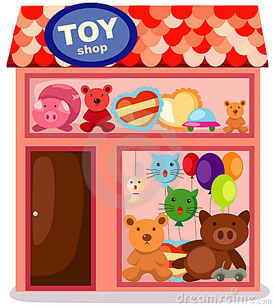 Toy Store Window Stock Illustrations Vectors   Clipart   Dreamstime