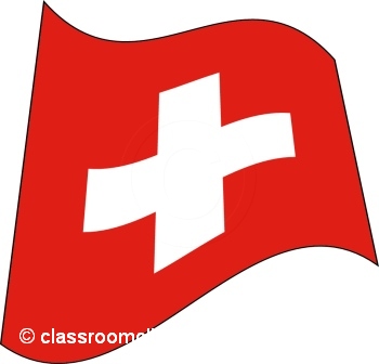 World Flags   Switzerland Flag 2   Classroom Clipart