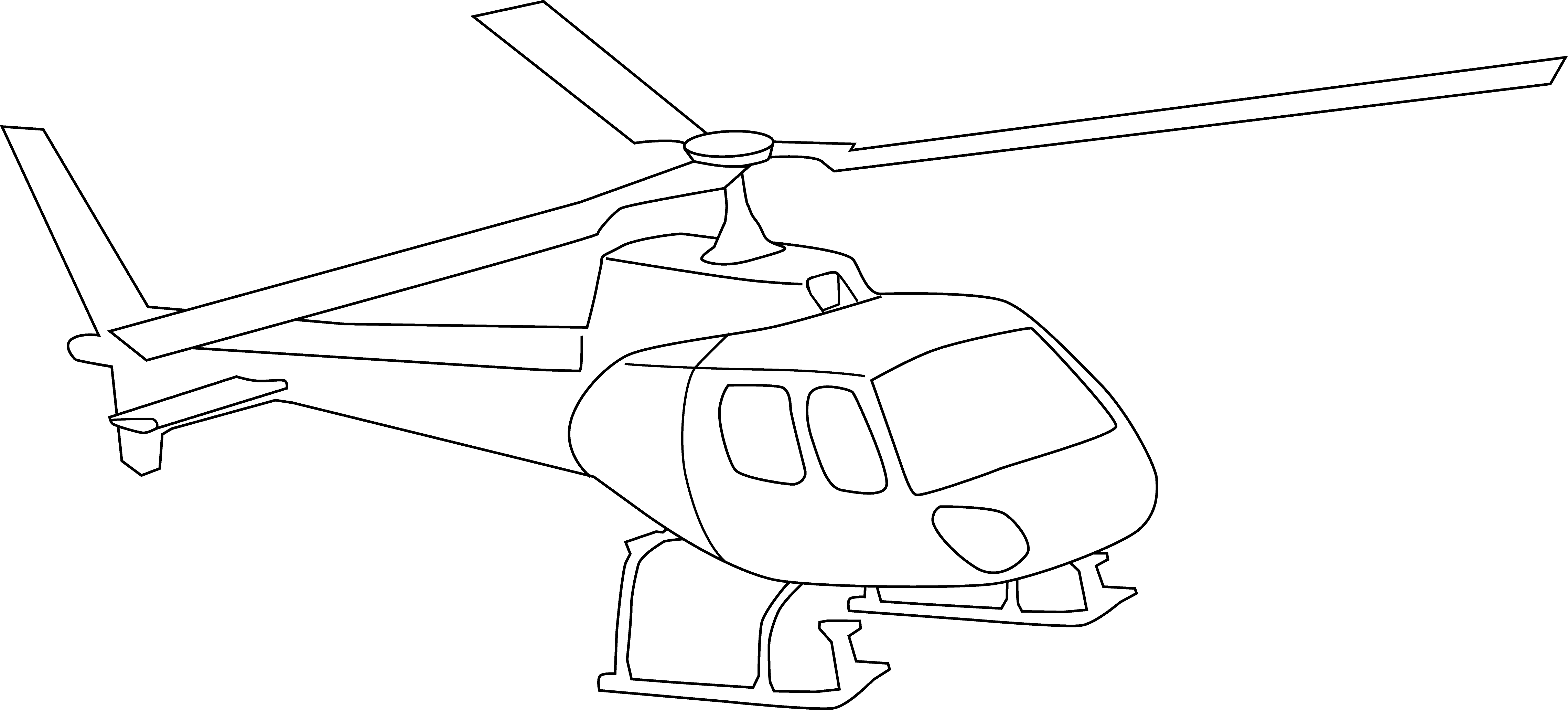 About Vehicles Love To Have A Helicopter Black And White Clipart