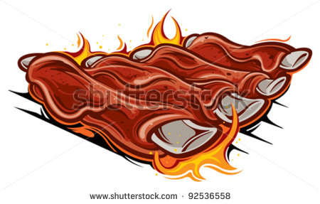 Barbecue Ribs Stock Photos Illustrations And Vector Art