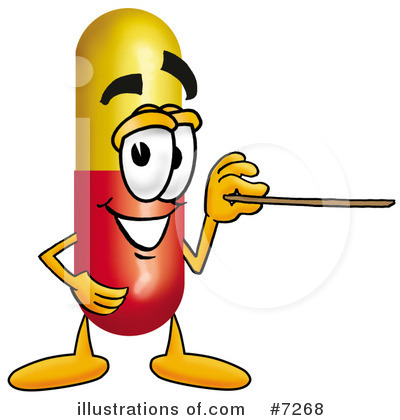 Capsule Clipart  7268 By Toons4biz   Royalty Free  Rf  Stock