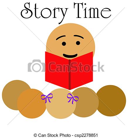 Children  S Story Time Clipart