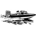 Clipart Speed Boat