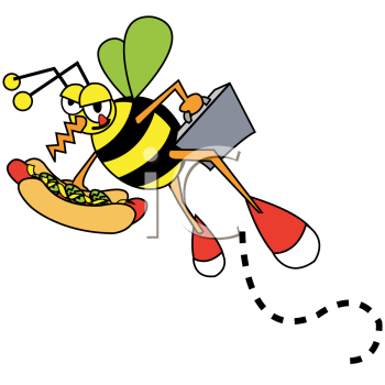 Free Bee Clipart Graphics Queen Bee Images Wasp Hornet   Auto Design    