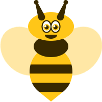 Free Bee Clipart Graphics  Queen Bee Images Wasp Hornet Bubmle Bee    