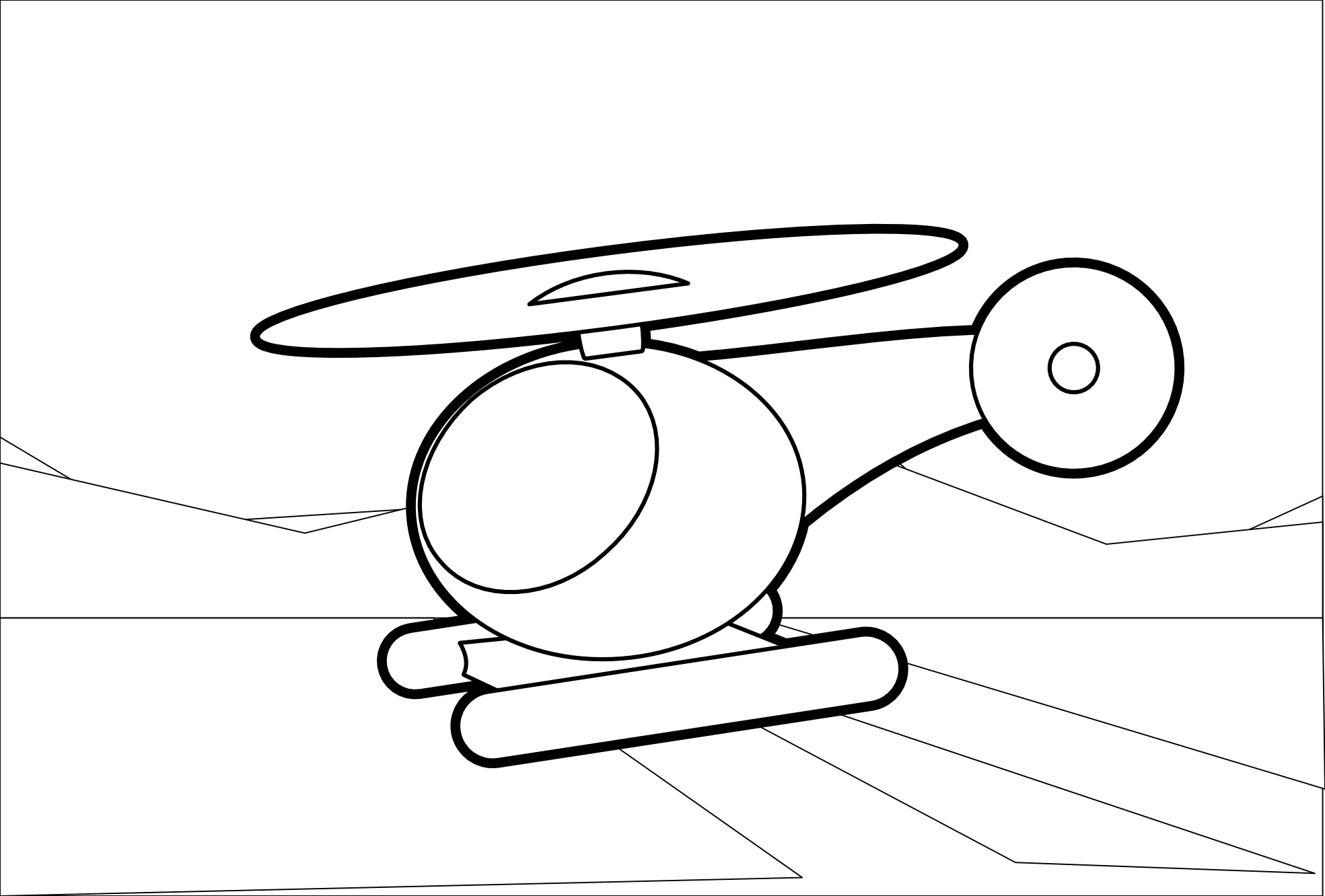 Helicopter Clipart Black And White   Clipart Panda   Free Clipart