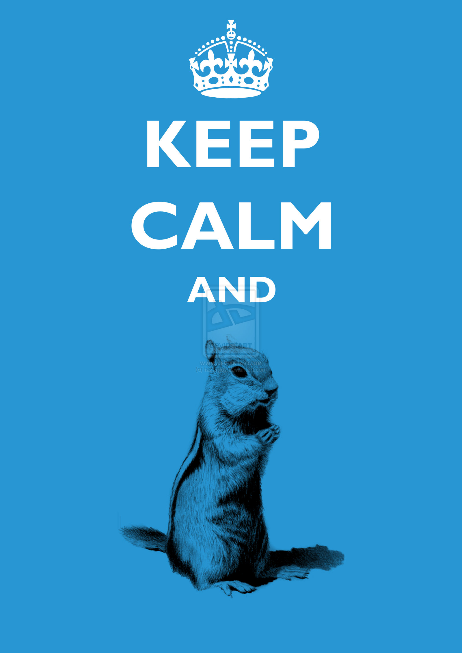 Keep Calm And Squirrel