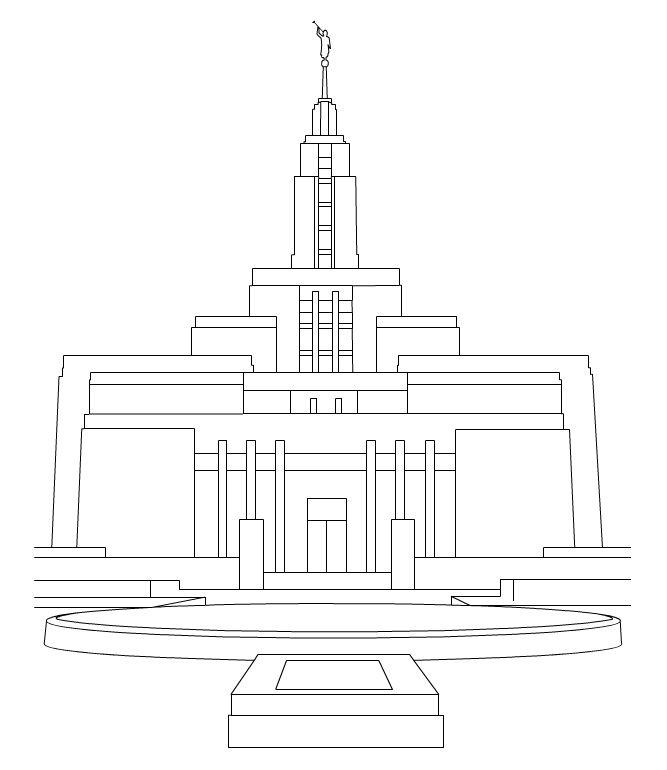 Lds Temple Clip Art   My Ctr Ring