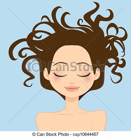 Messy Hair Clipart Messy Hair Clip Art And Stock