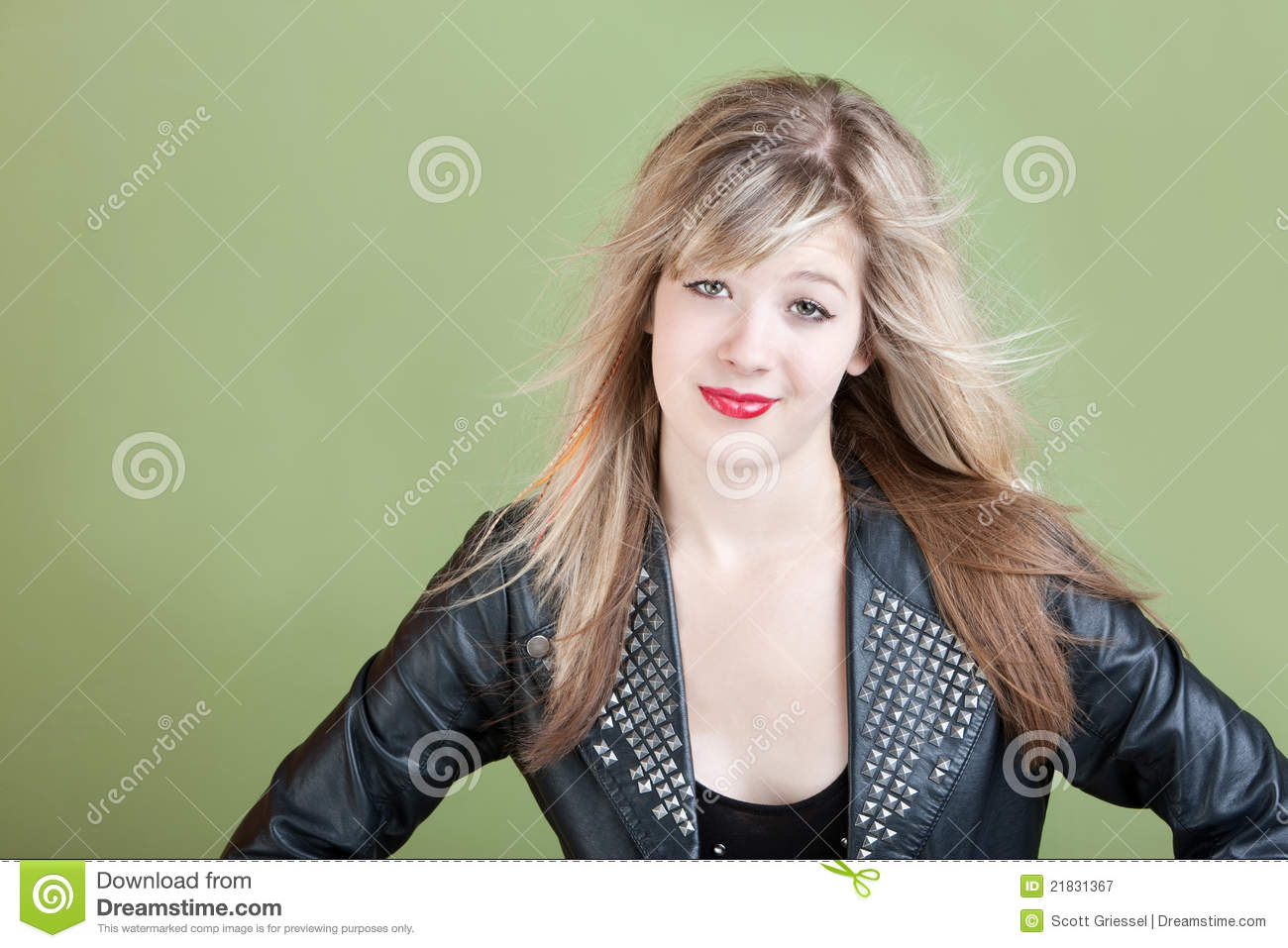 Messy Hair Royalty Free Stock Photography   Image  21831367