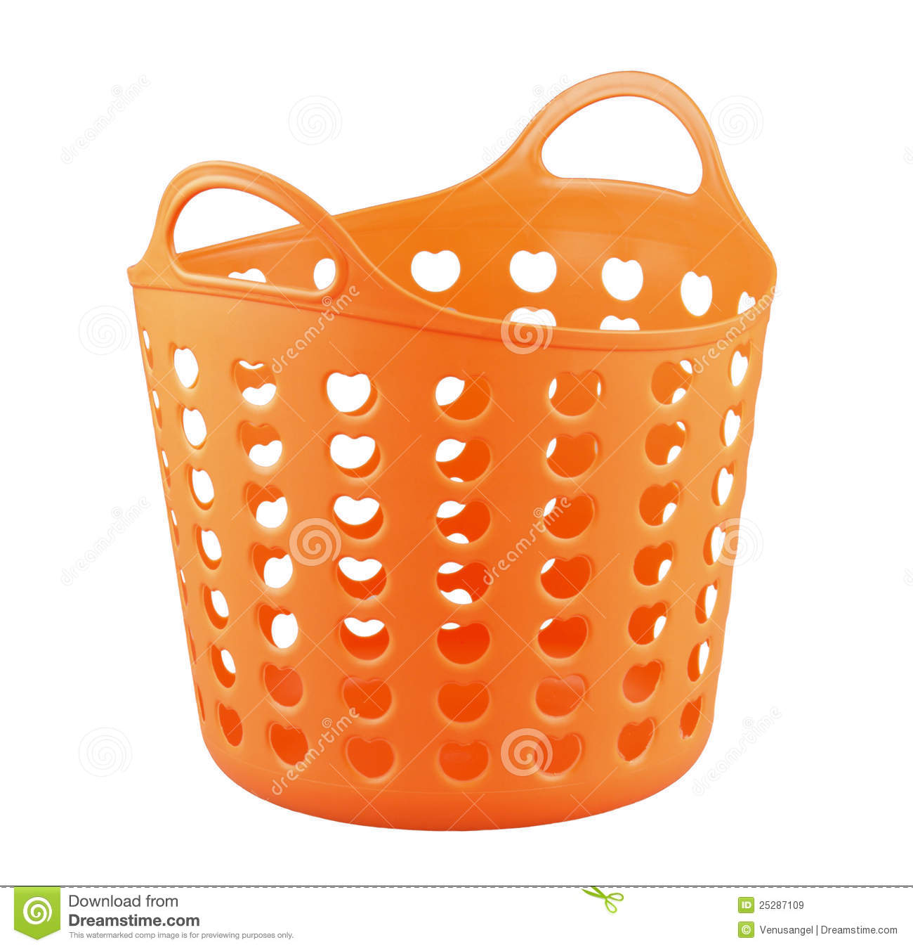Orange Color Clipart Orange Color Plastic Basket
