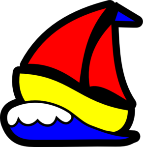 Sailboat Clip Art At Clker Com   Vector Clip Art Online Royalty Free