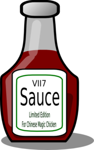 Sauce Clip Art At Clker Com   Vector Clip Art Online Royalty Free    