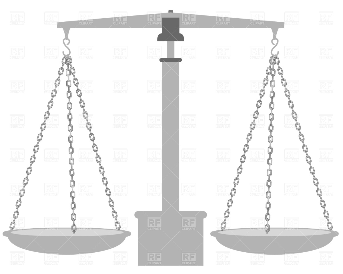 Scales Of Justice 692 Objects Download Royalty Free Vector Clipart