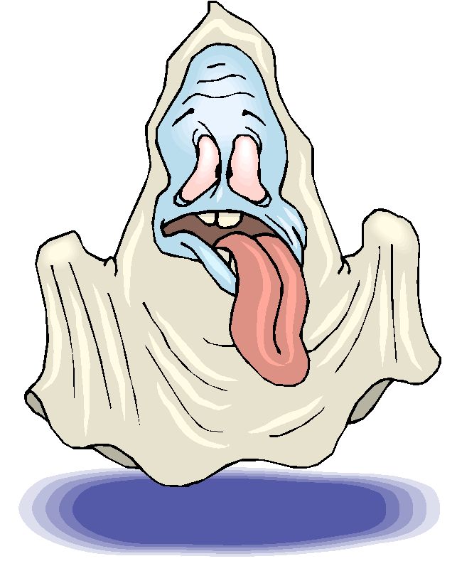 Scary Ghost Halloween Clipart   Free Microsoft Clipart