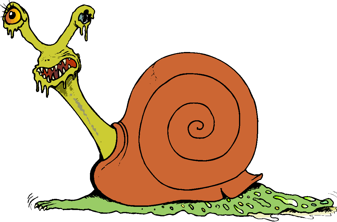 Scary Snail Free Clipart   This Is Scary Animal Clip Art  I Call It    