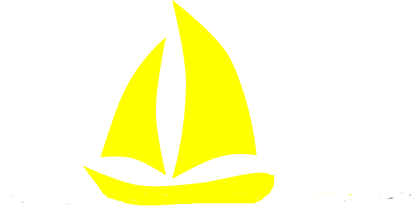 Yellow Sailboat Clip Art At Clker Com   Vector Clip Art Online