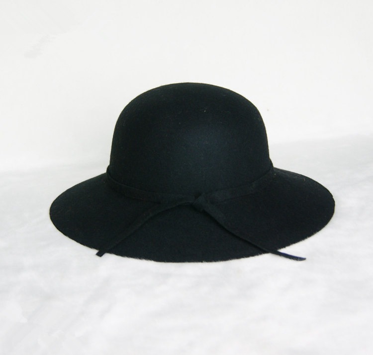 Bowler Hat Women Hat Women Bowler Black Hat