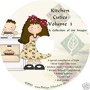 Cuties Baking Clip Art Images   Desktop Publishing   By Cheryl Seslar