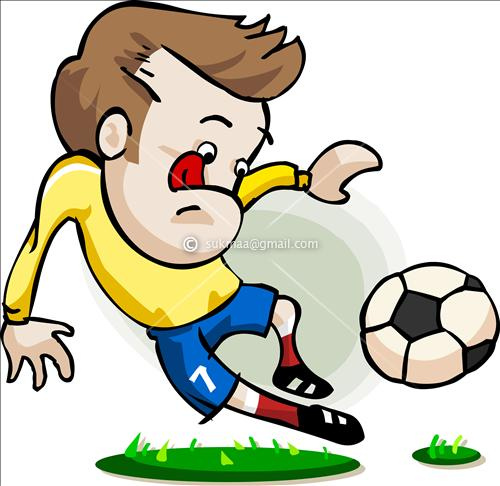 Football Player Tackling Cartoon   Clipart Panda   Free Clipart Images