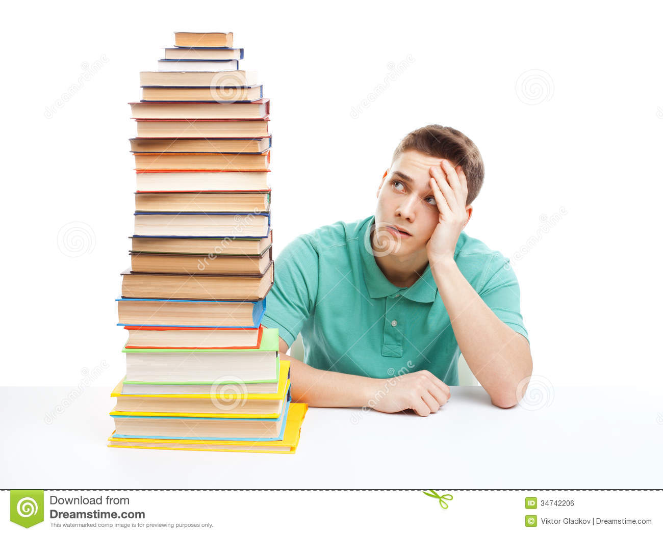 Frustrated Student Clipart Young Frustrated Student
