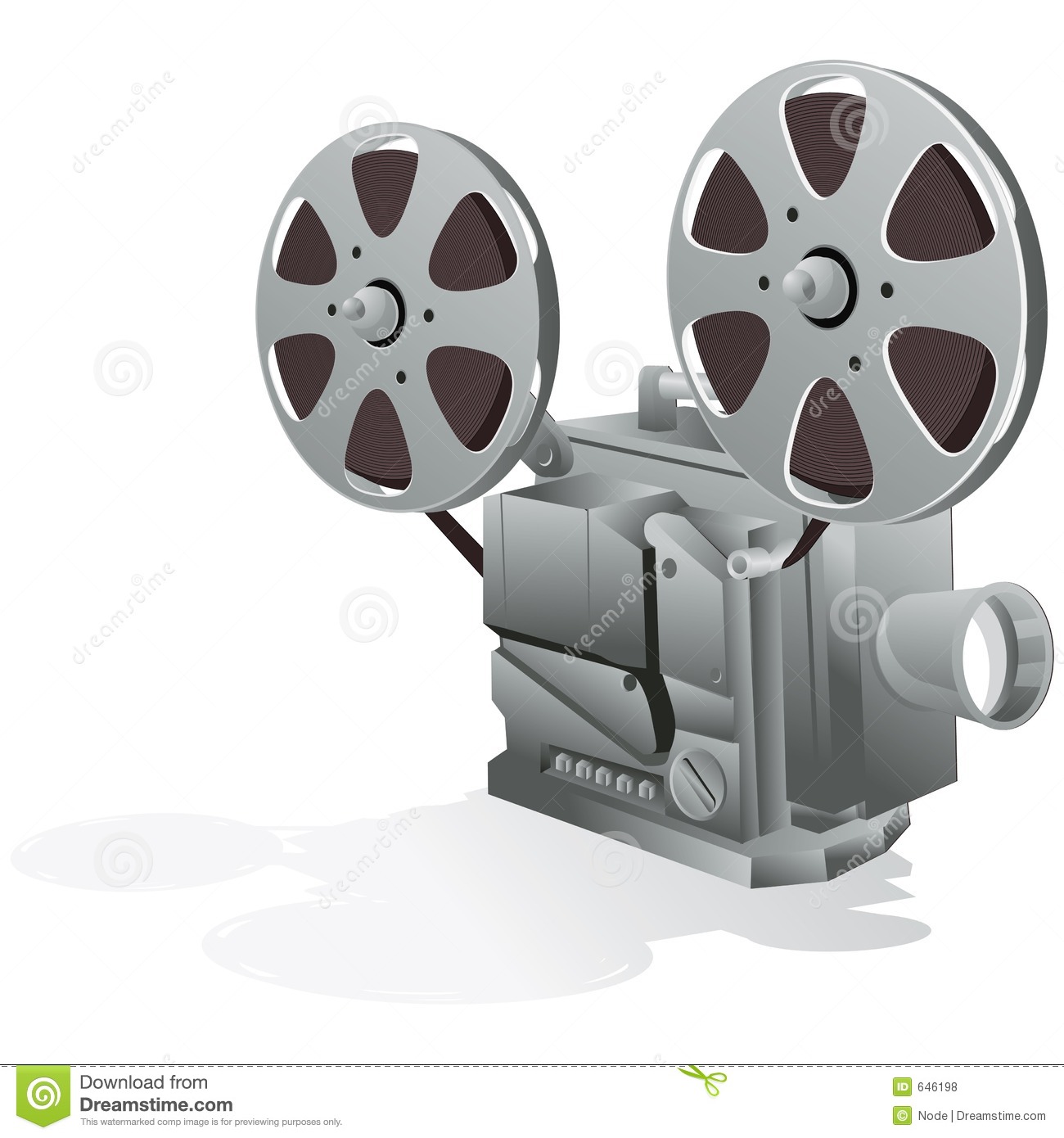 Movie Reel Projector Clipart Images   Pictures   Becuo