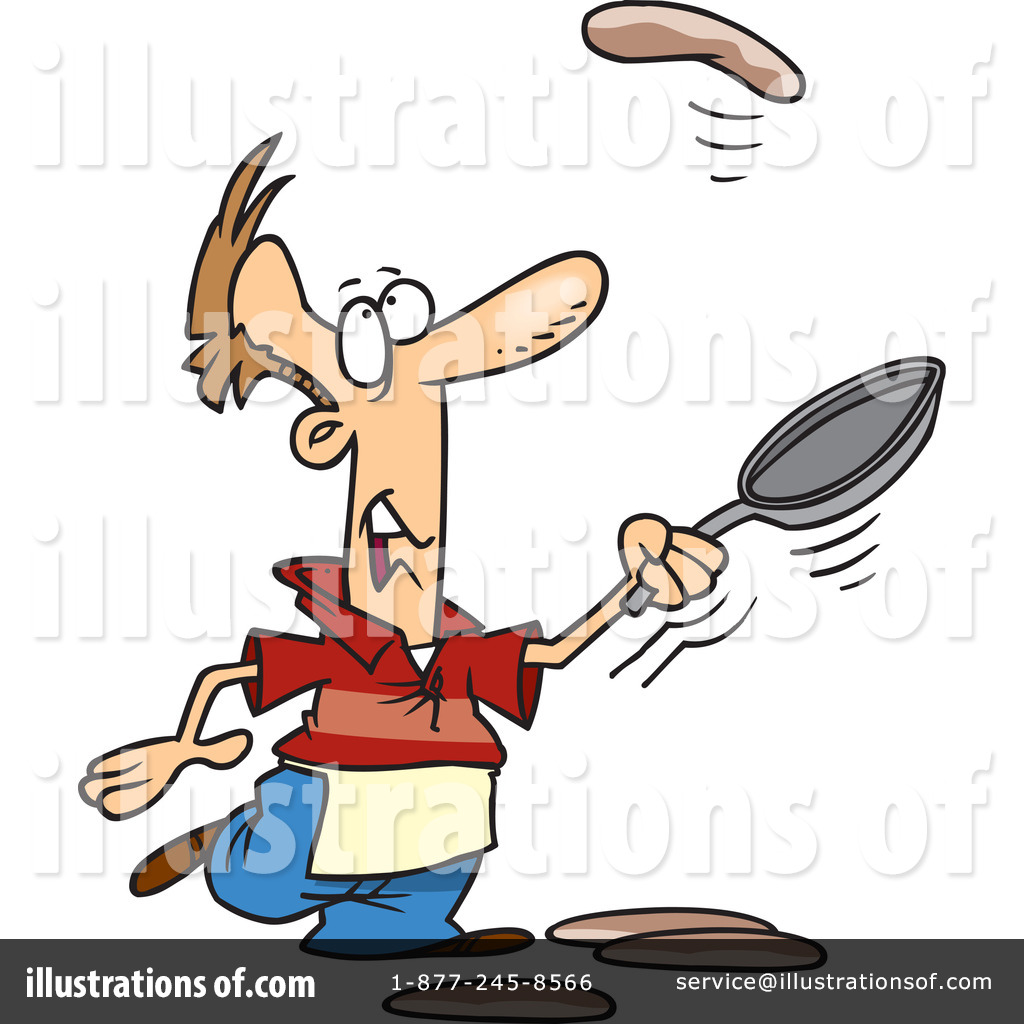 Pancakes Clipart  1047213 By Ron Leishman   Royalty Free  Rf  Stock