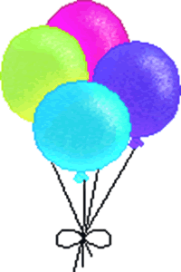 Party Balloons Free Clipart