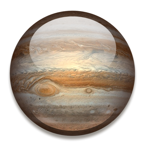 Planet Jupiter Icon