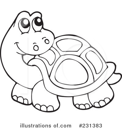 Turtle Clipart  231383 By Visekart   Royalty Free  Rf  Stock