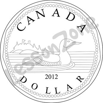 Canada  1 Coin B W