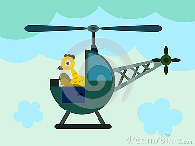 Chicken Helicopter Royalty Free Stock Images   Image  30975569