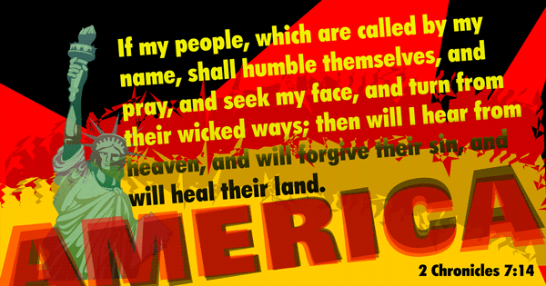 Chronicles 7 14 For America In Crises   Free Christian Clip Art    