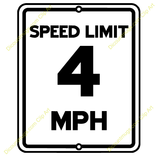 Clipart 12116 Speed Limit   Speed Limit Mugs T Shirts Picture Mouse