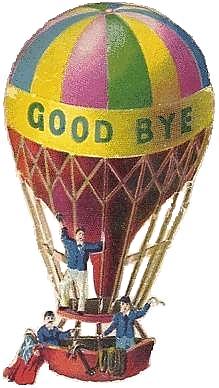 Free Vintage Graphics   Hot Air Balloons   Diy