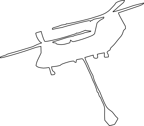 Military Helicopter Clip Art At Clker Com   Vector Clip Art Online