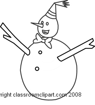 Snowman Clip Art Black And White   Hd Walls   Find Wallpapers