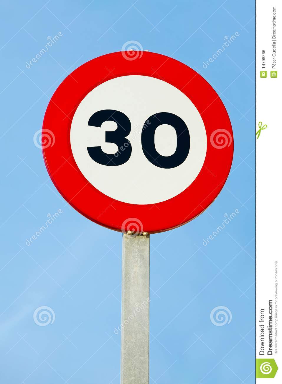 Speed Limit Royalty Free Stock Image   Image  14798366