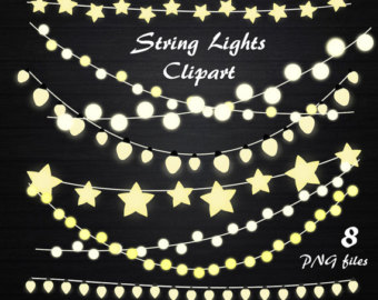 String Lights Clipart String Lights Clip Art Lights Clipart Wedding