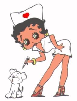 Clip Art Bambini Cartoons Betty Boop Clipart Betty Boop   Nurse Betty