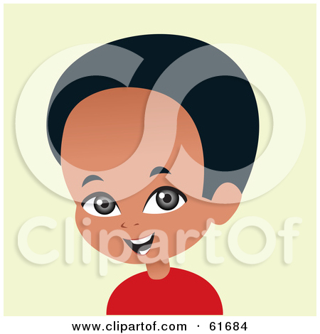 Clipart Illustration Of A Little African American Boy By Monica  61684